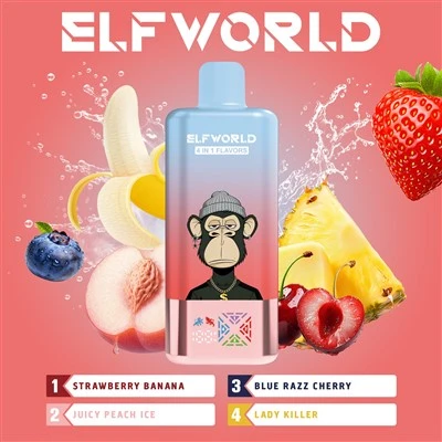 ELFWORLD 4IN1 100000 Puffs Ġermanja Warehouse Disposable Vape