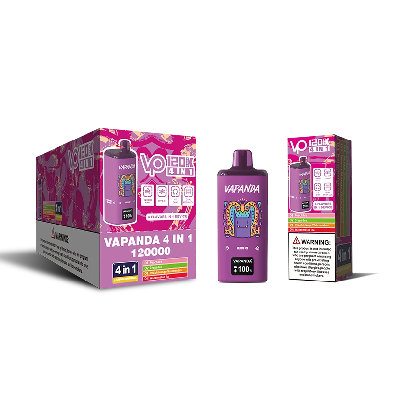 Vapanda 4 in 1 120K Eu Ware House factory