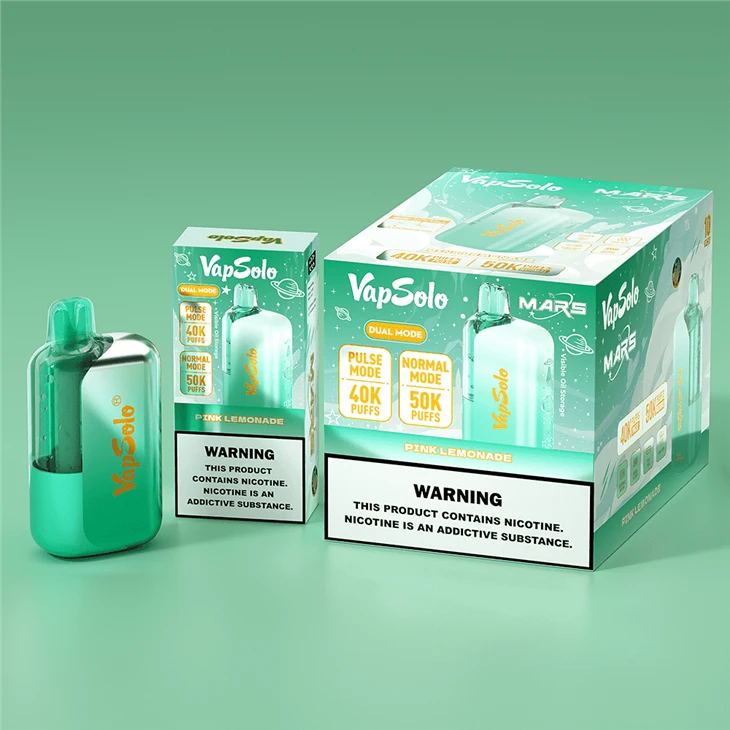 Vapsolo Mars 50000 Puffs Quads Triple Double Flavors Flavors Eu Warehouse Vape