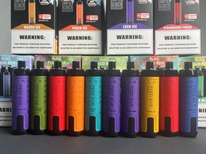 Vapsolo Shisha 15000 Puffs DISPOSABLE VAPE high quality
