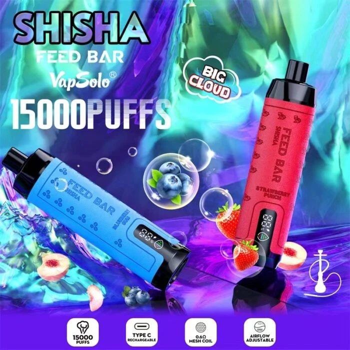 Vapsolo Shisha 15000 Puffs DISPOSABLE VAPE factory